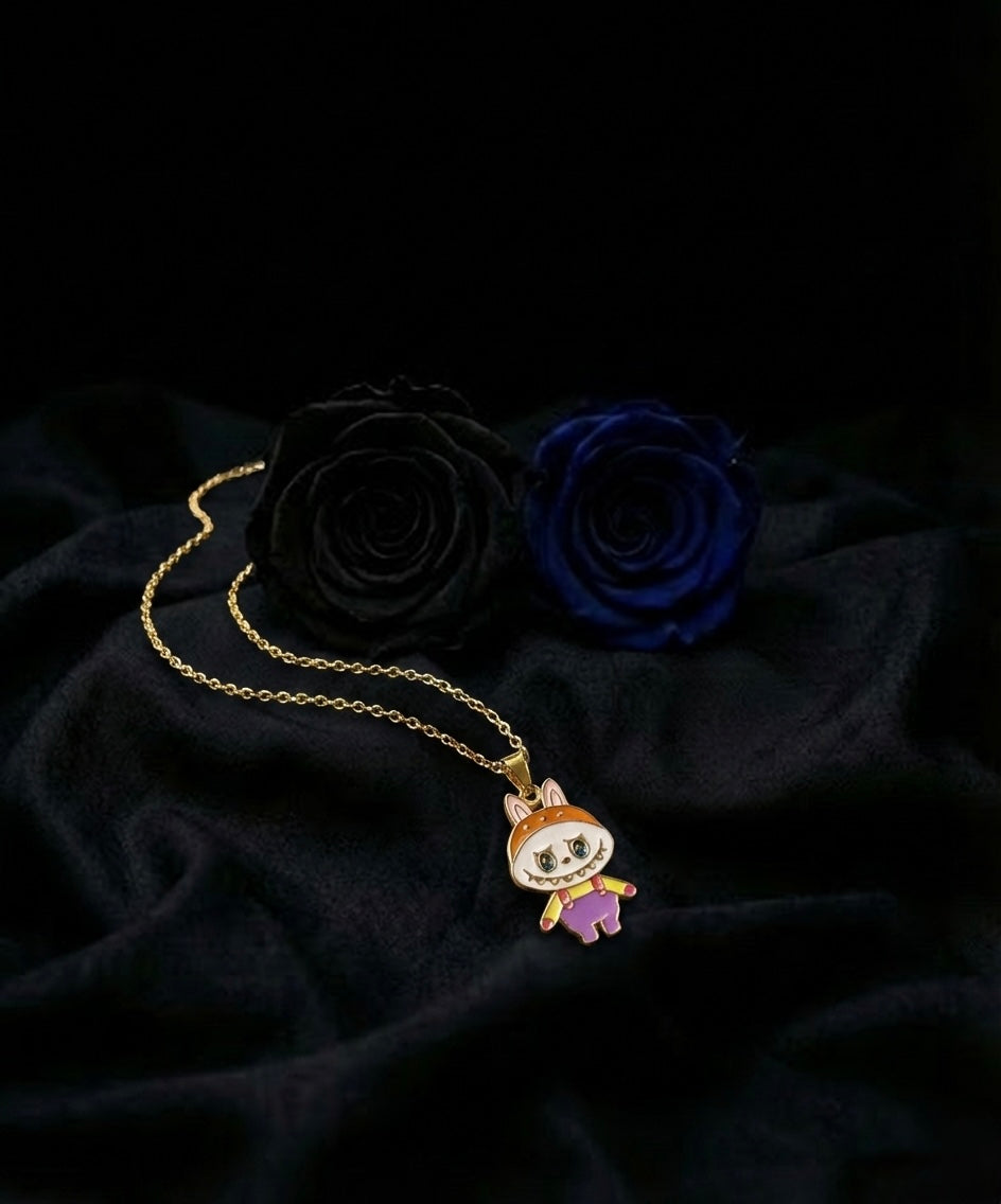 Mutluluk Taşıyan Labubu Kolye