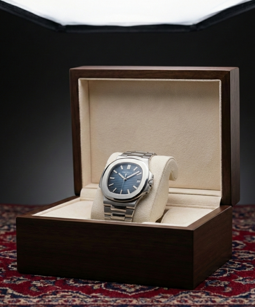 Premium Patek Philippe Saat – Mavi & Yeşil Kadran Seçenekli